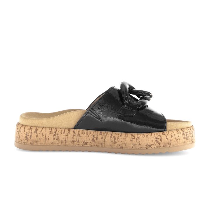 Pantolette schwarz #1