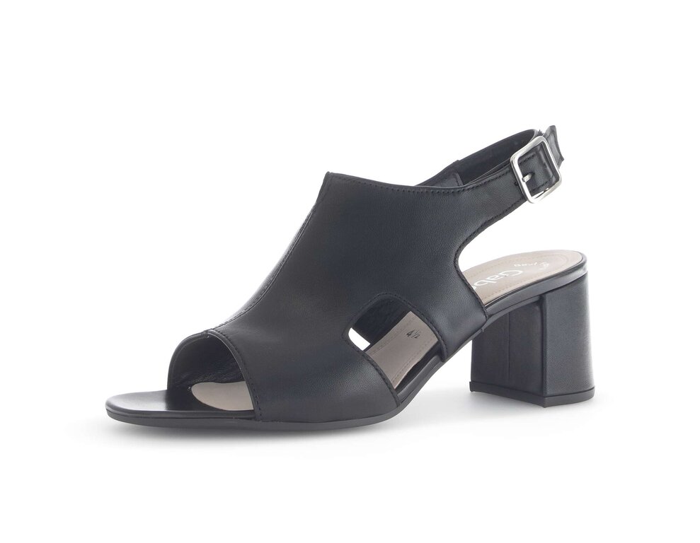 Sandali Donna Gabor Con Cinturino - Scarpe Estive Basse, Chiuse, Casual - Chiusura A Strappo - Larghezza Media (WMS) - Comode Per Ogni Giorno