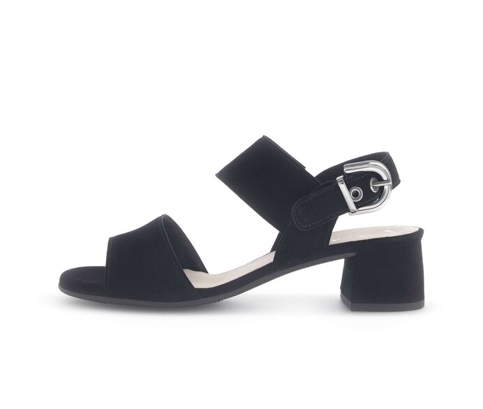Sandal met riempjes zwart #0