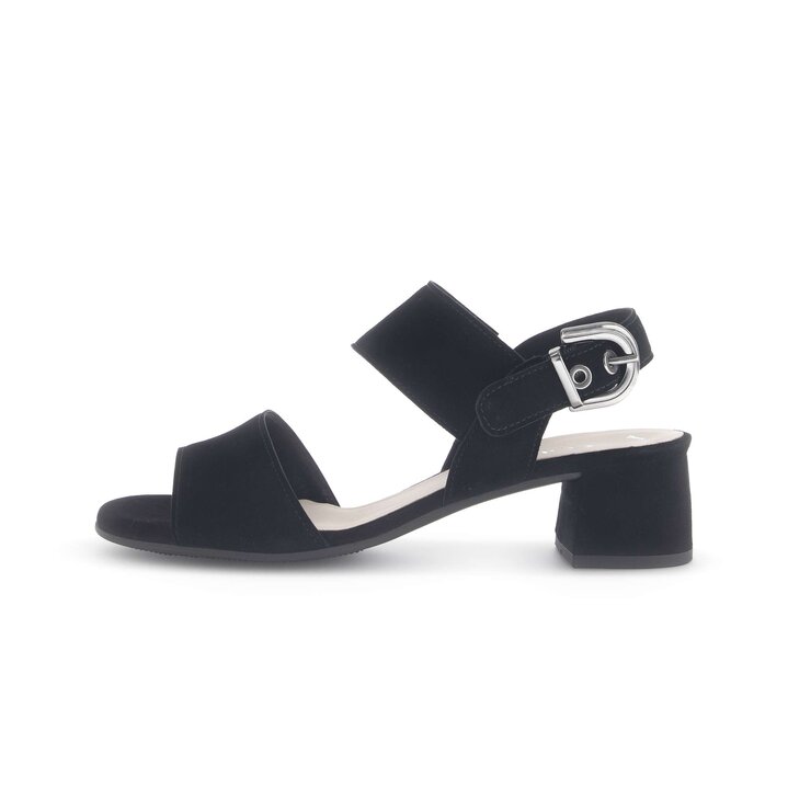 Riemchensandale schwarz #0