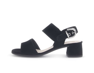 Sandalo con cinturino nero