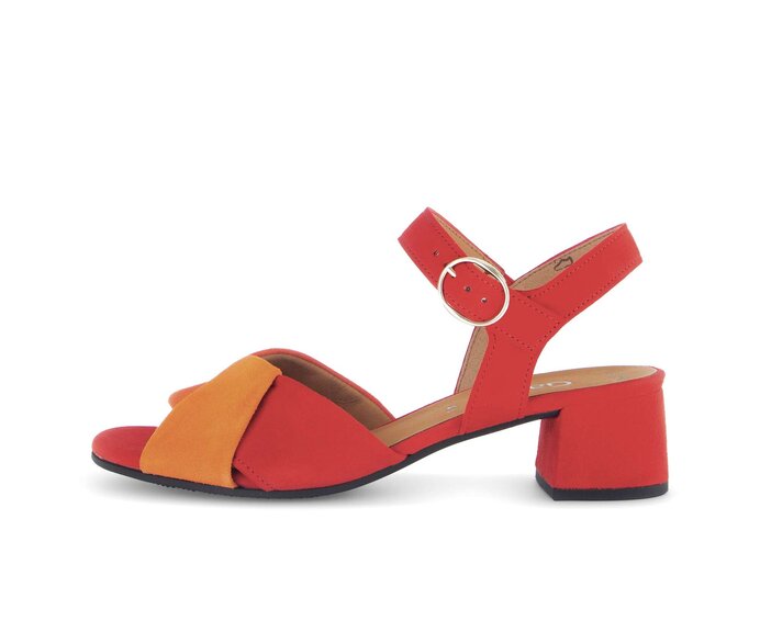 Riemchensandale rot #0