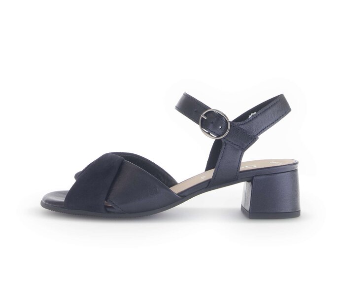 Sandal met riempjes blauw #0