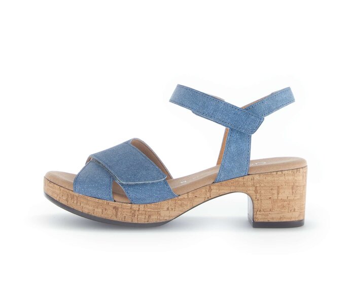 Riemchensandale blau #0