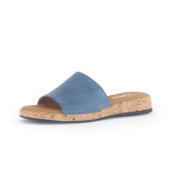Pantolette Blau #2