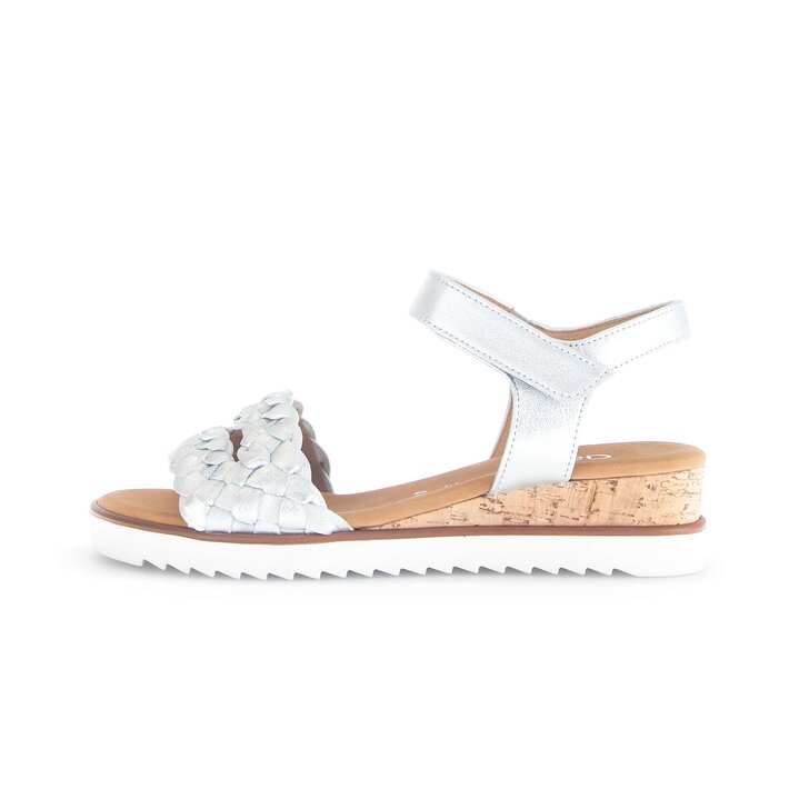 Plateau Sandale silber #0