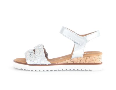 Plateau Sandale silber