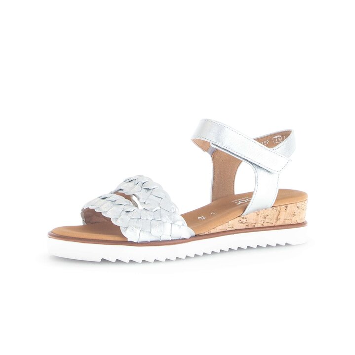 Plateau Sandale silber #2