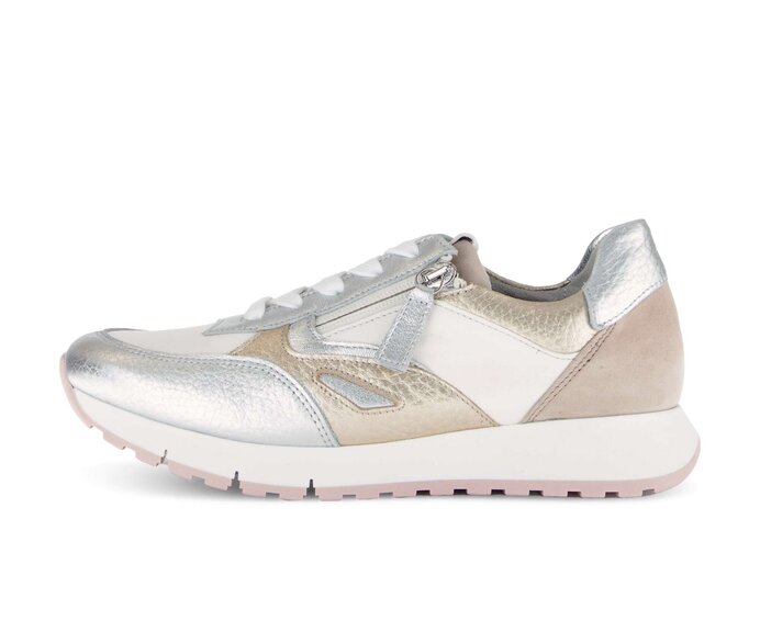 Lage sneaker crème #0