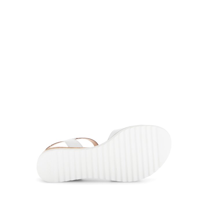 Riemchensandale weiß #4