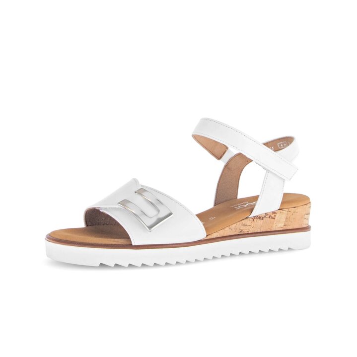 Riemchensandale weiß #2