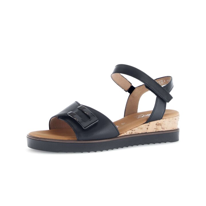 Riemchensandale schwarz #2