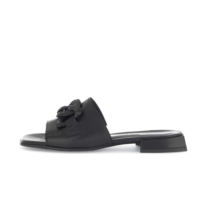 Pantolette schwarz #0