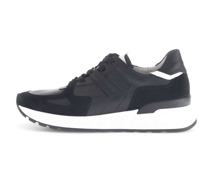 Lage sneaker zwart #0