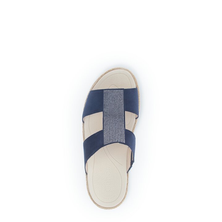 Pantolette blau #5