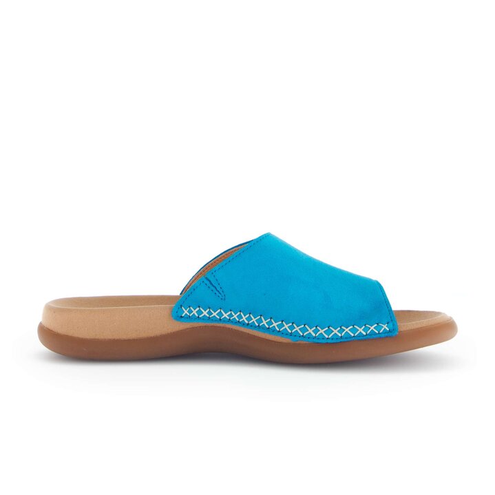 Pantolette blau #1