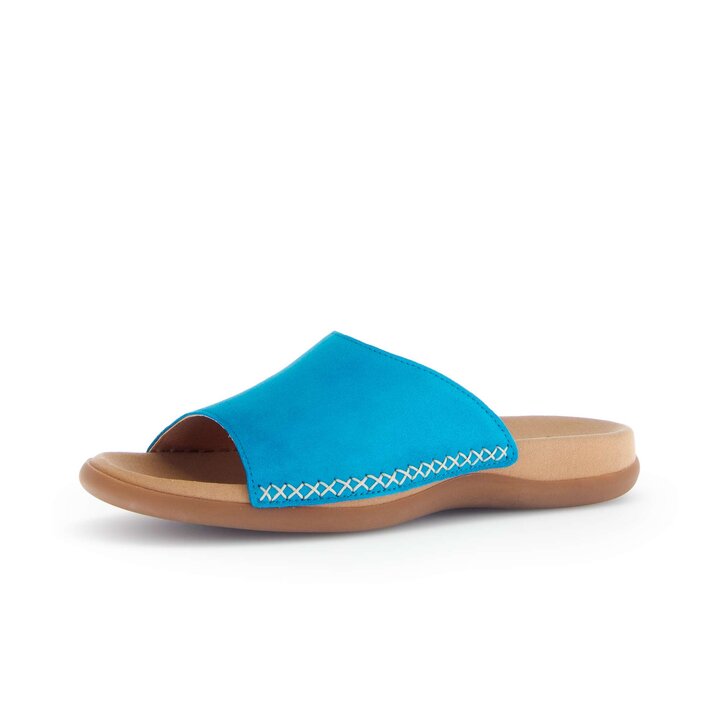 Pantolette blau #2