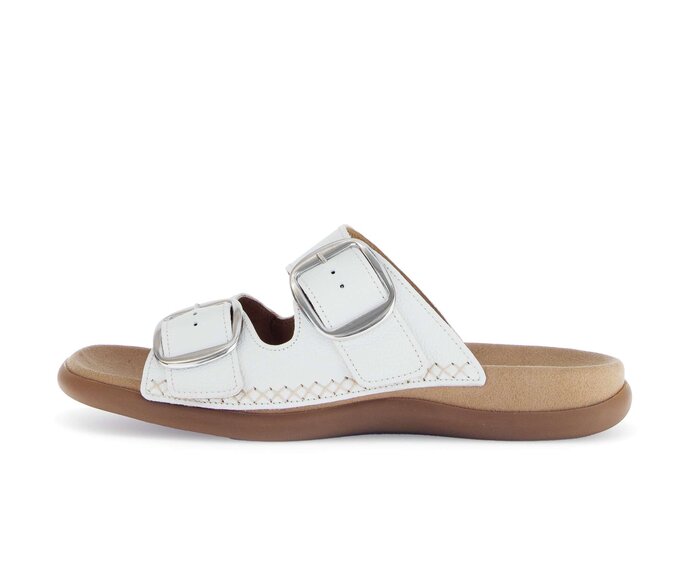 Mule blanc #0