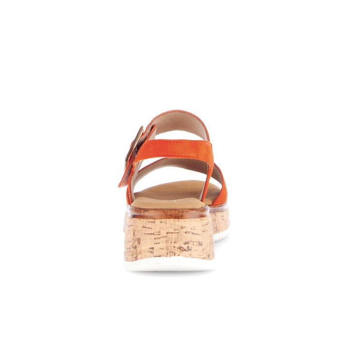 Plateau Sandale orange #3