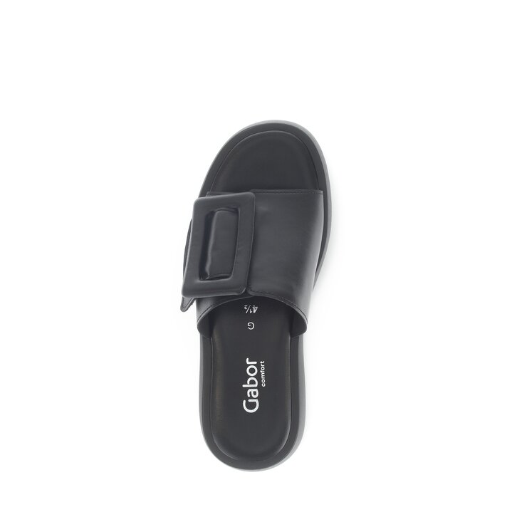 Pantolette schwarz #5