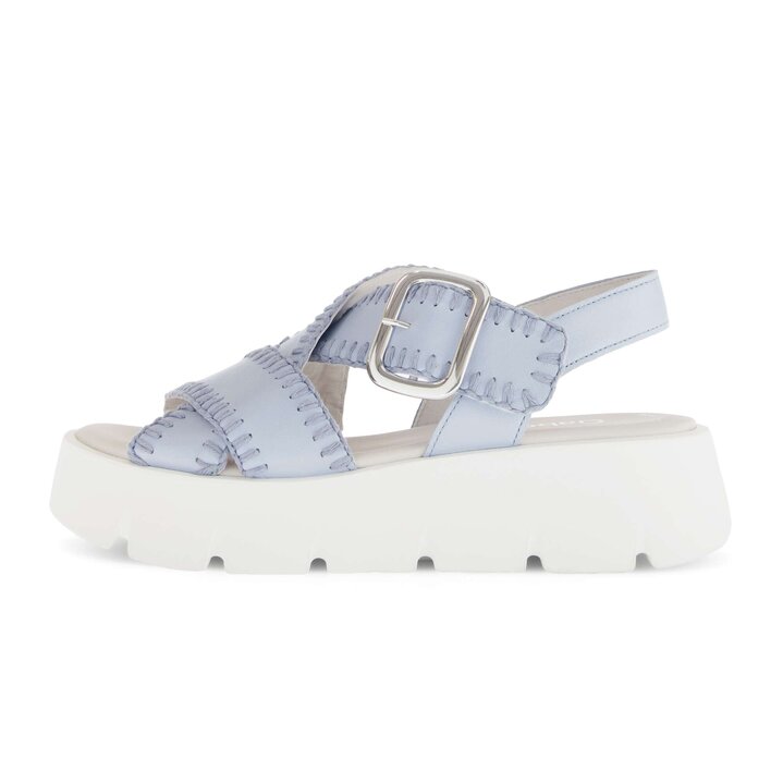 Plateau Sandale blau #0