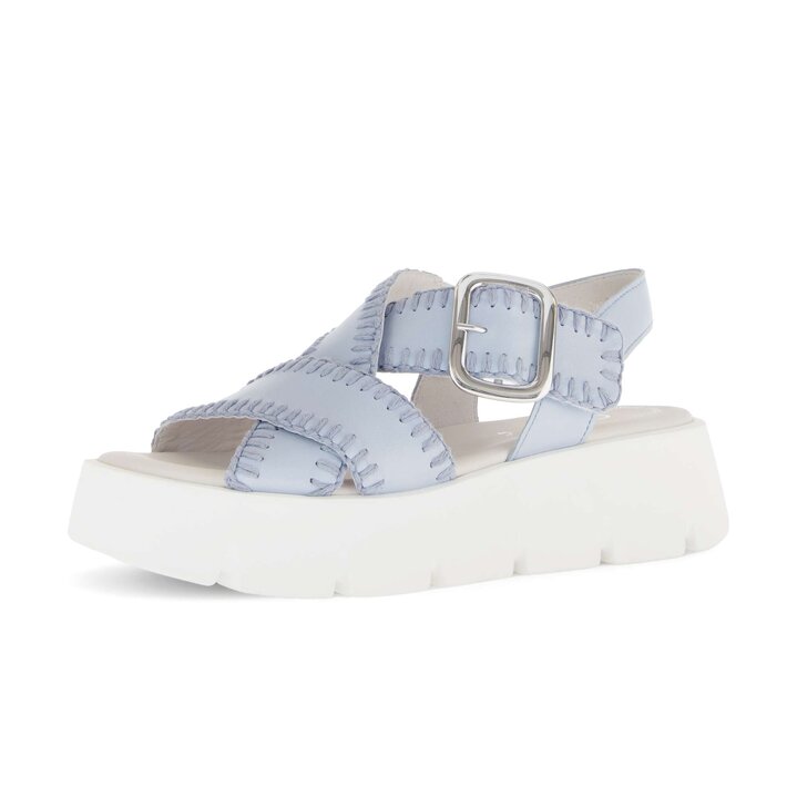 Plateau Sandale blau #2