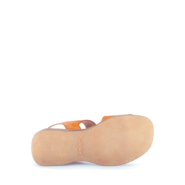 Riemchensandale orange #4