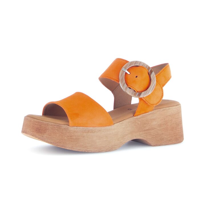 Riemchensandale orange #2