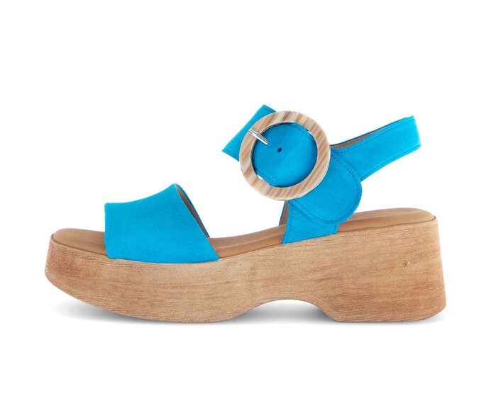 Riemchensandale blau #0