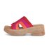 Plateau Sandale rot