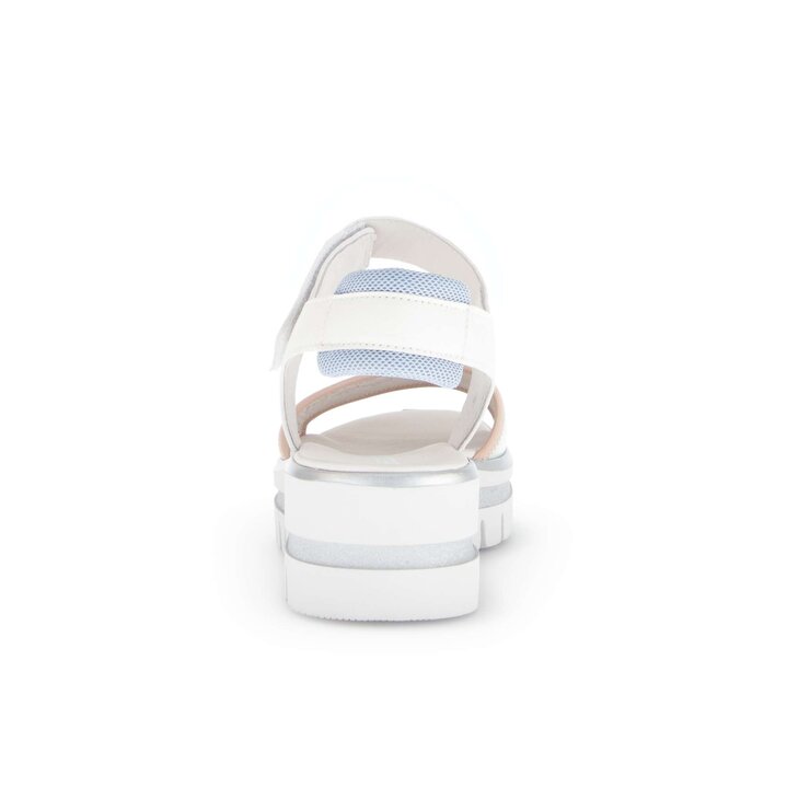 Sandalo con plateau multicolore #3