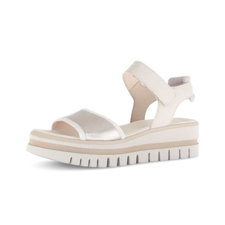 Sandalo con plateau multicolore #2