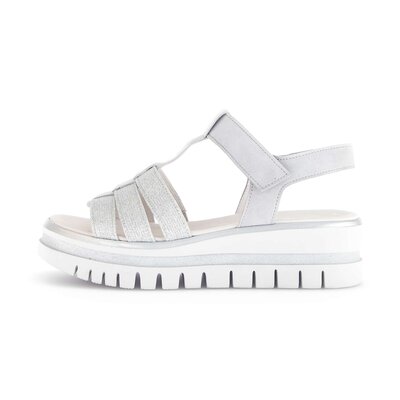 Plateau Sandale grau