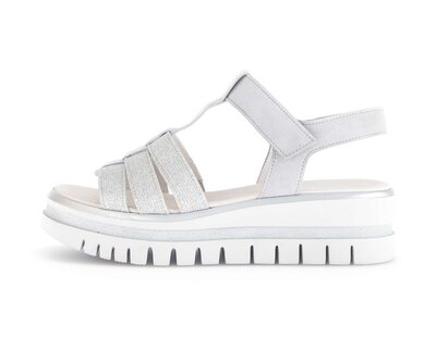 Plateau Sandale grau