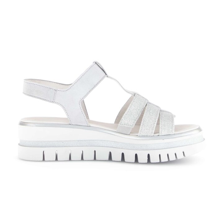 Plateau Sandale grau #1