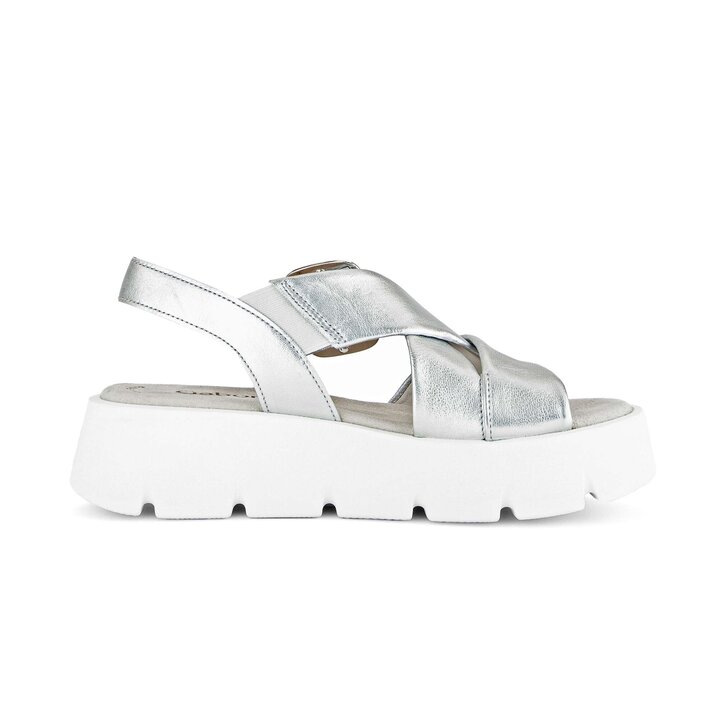Plateau Sandale silber #1