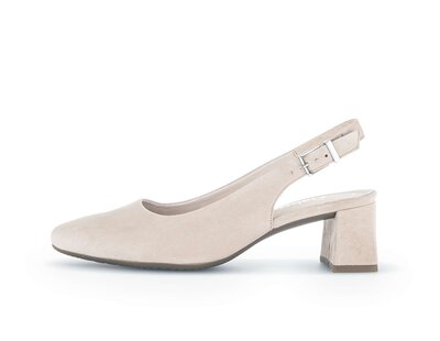 Slingpumps beige