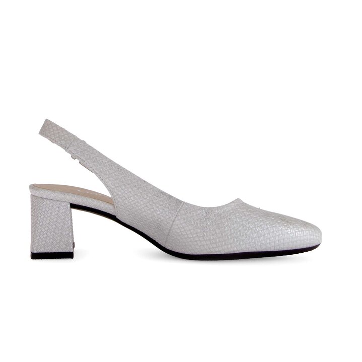 Slingpumps silber #1