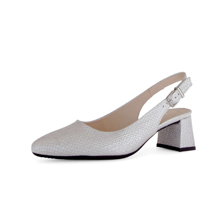 Slingpumps silber #2