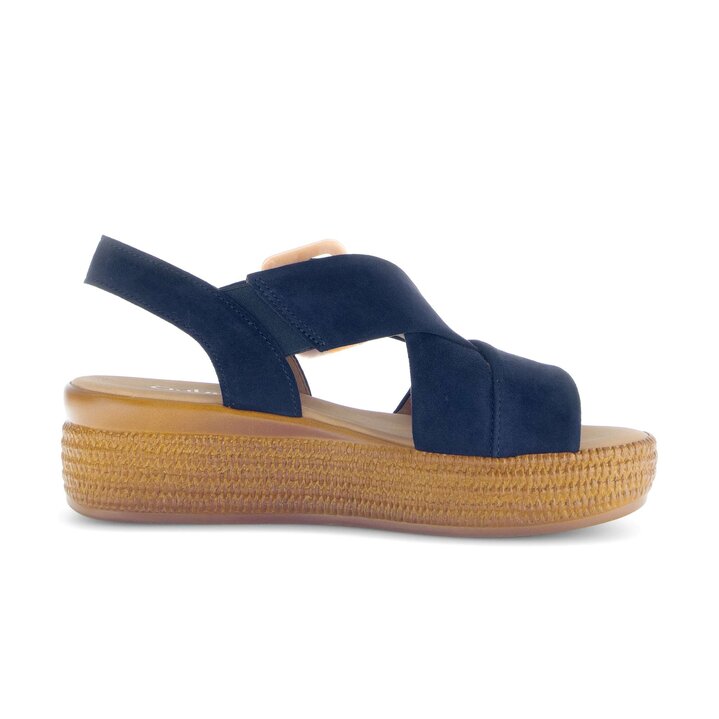 Plateau Sandale Blau #1