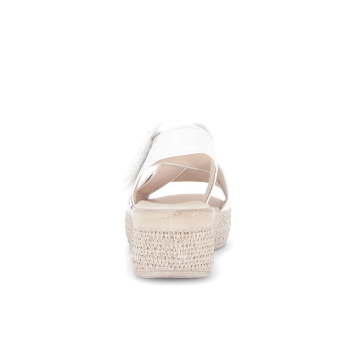 Platåsandaler creme #3