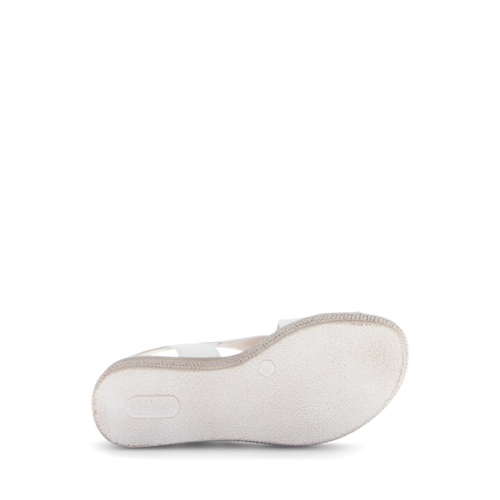 Platåsandaler creme #4