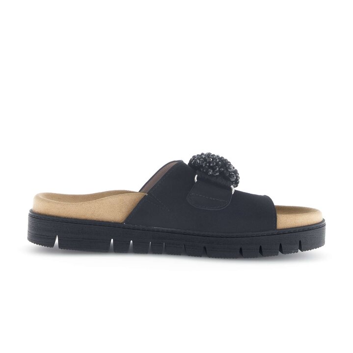 Pantolette schwarz #1