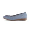 Sportliche Ballerina Blau
