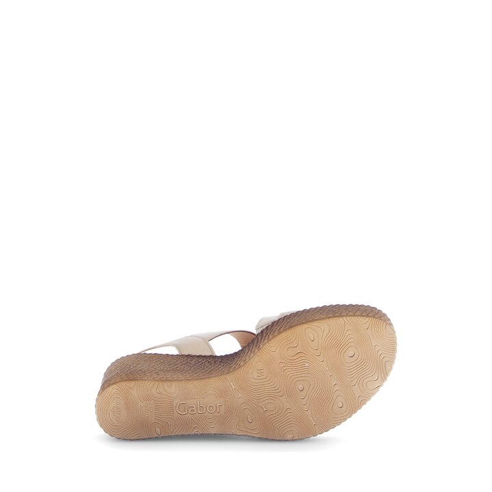 Keilsandalette gold #4