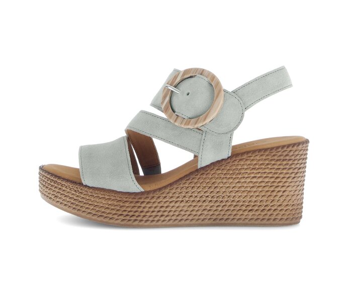 Keilsandalette grün #0
