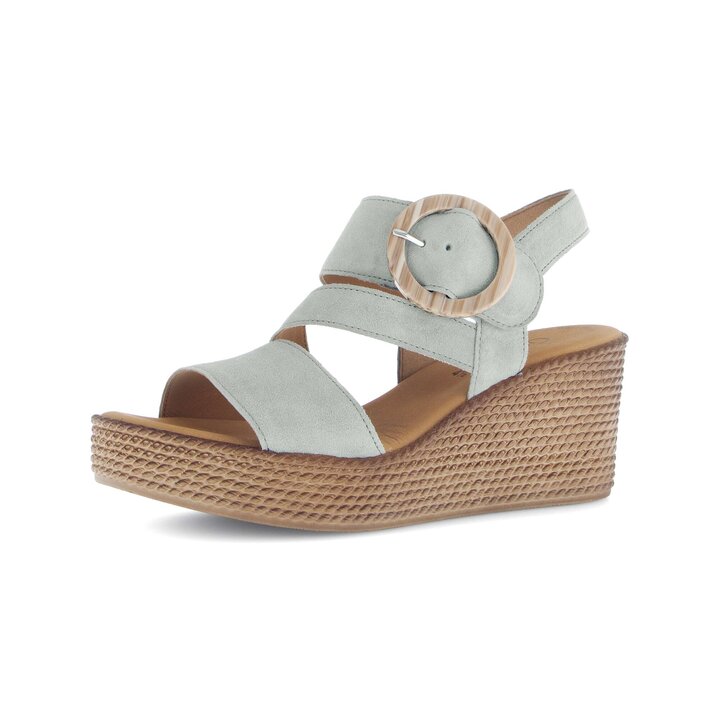 Keilsandalette grün #2