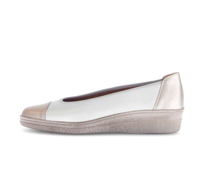 Sportliche Ballerina silber #0