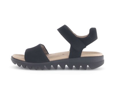 Sandalo con cinturino nero