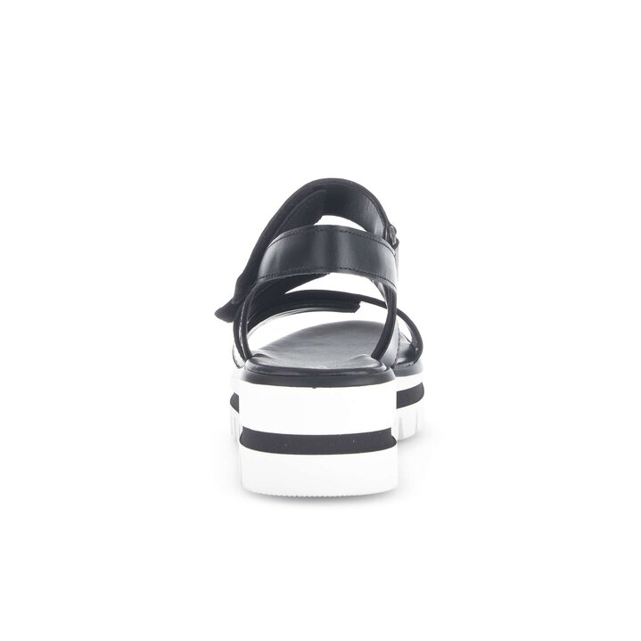 Platåsandaler svart #3
